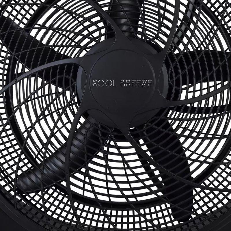 Detalle de Ventilador de Suelo Klack Kool Breeze 12" 73W, 3 Velocidades e Inclinación Ajustable