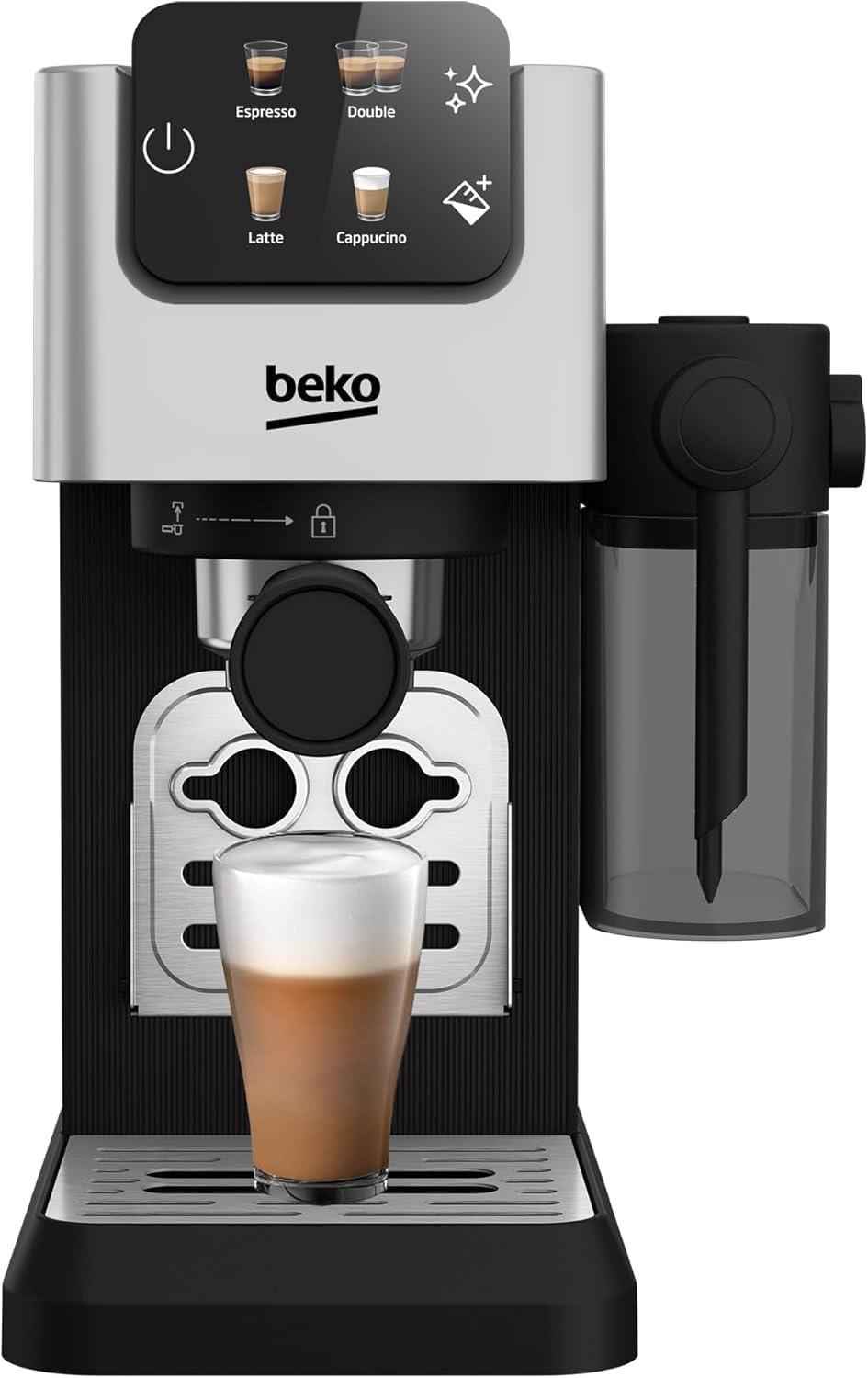 Detalle 2 de Beko CaffeExperto CEP5304X Semi Automatic Espresso Machine