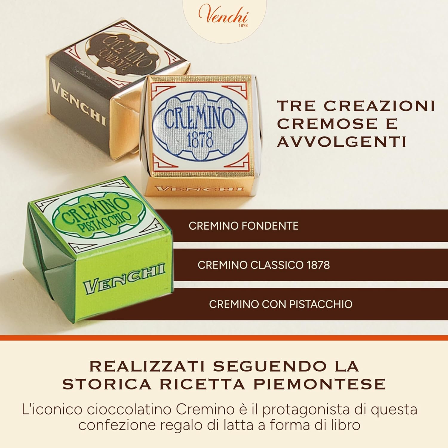 Thumbnail 1 de Venchi Mini Libro cioccolatini 1878 da 127 g