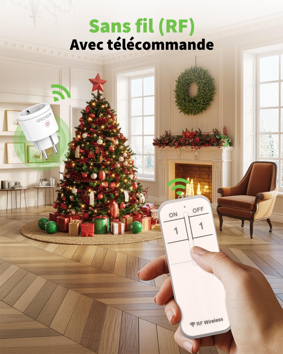 Thumbnail 6 de GreenSun Prise télécommandée sans fil 16A