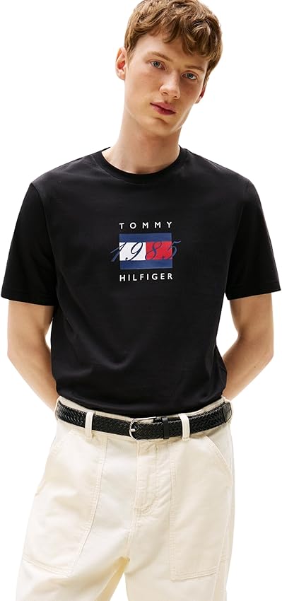 Thumbnail 5 de Tommy Hilfiger Camiseta Linear Flag 100% XS