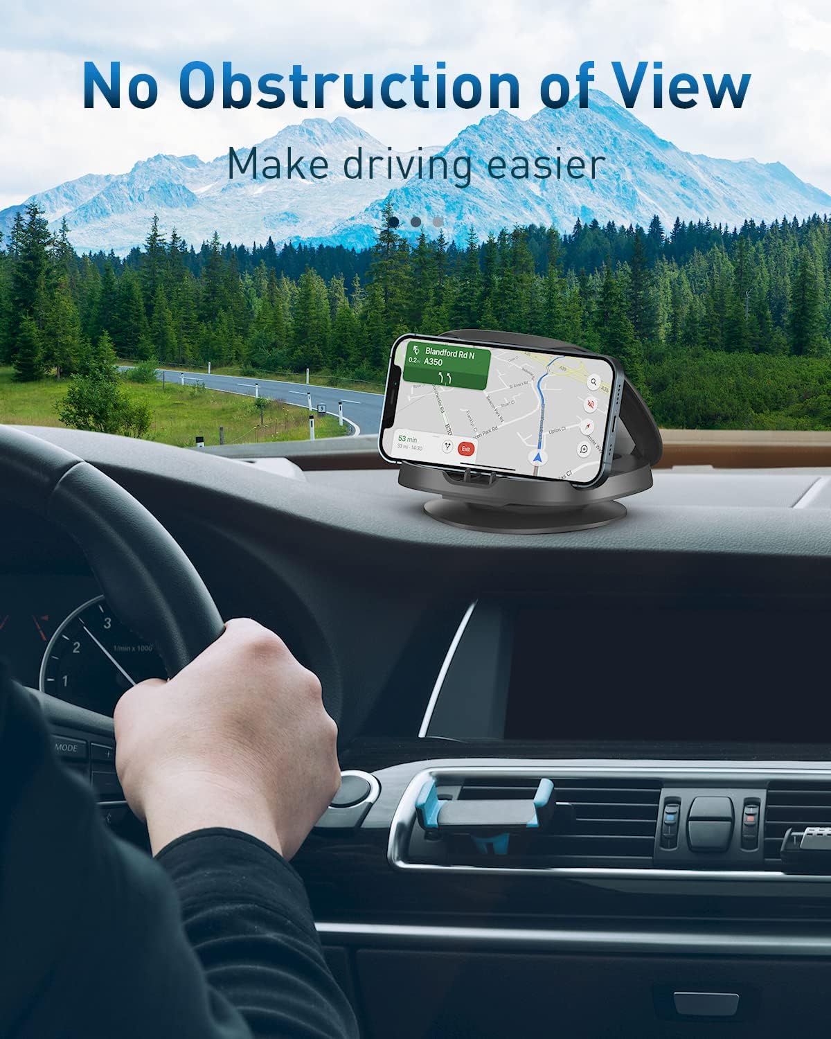 Thumbnail 5 de JOYEKY Car Phone Holder 360° rotatable for smartphones