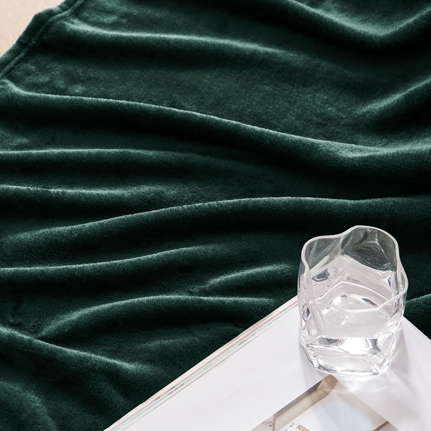 Thumbnail 6 de Fleece blanket 230x168 cm double, forest green