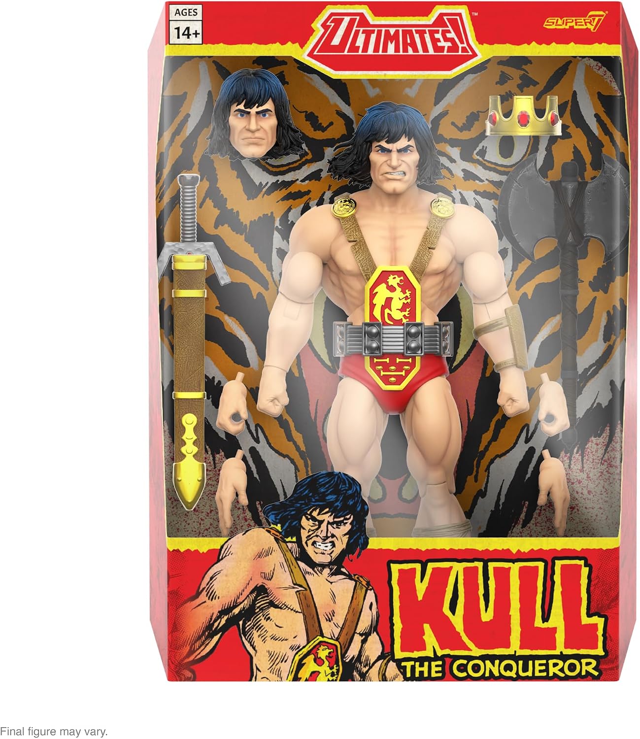 Detalle 2 de Super7 Kull Action Figure 7-inch