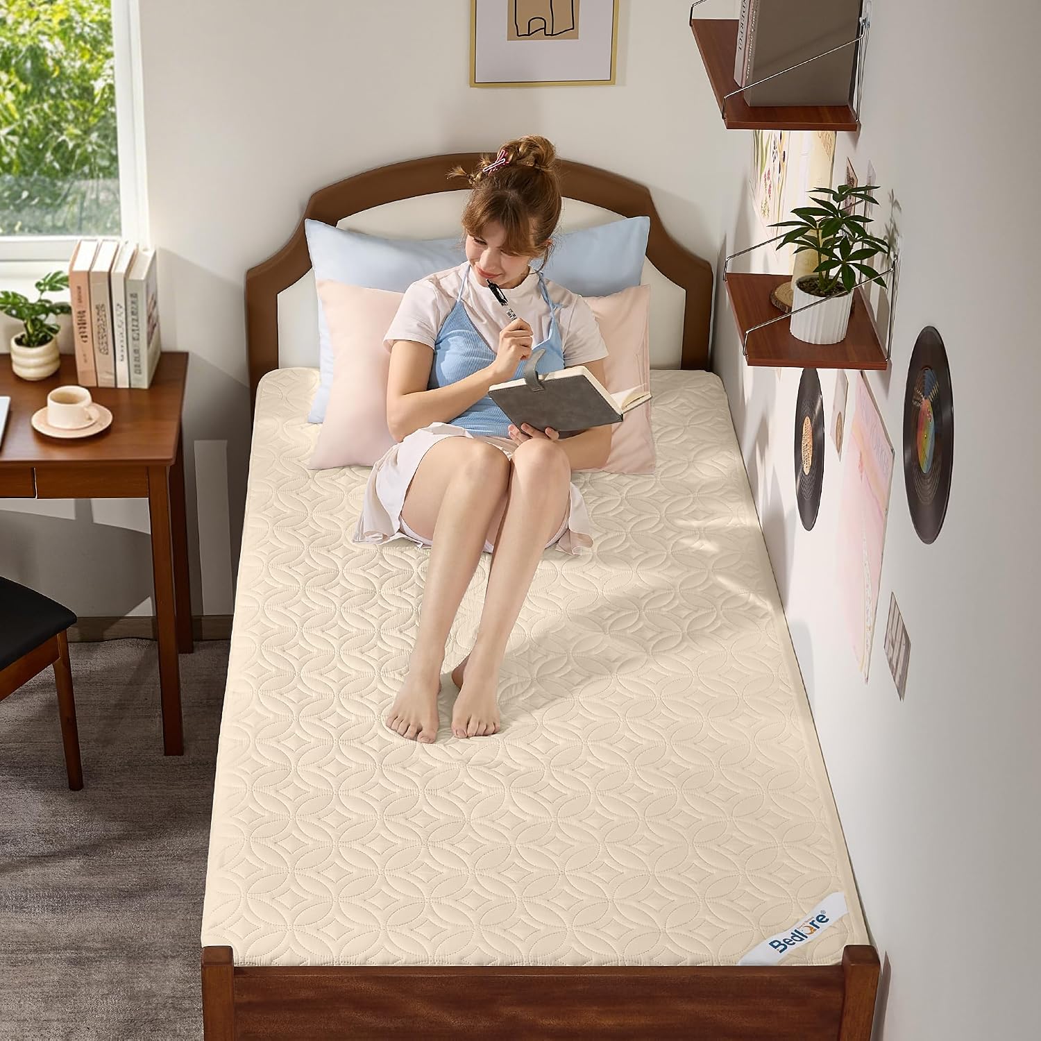 Detalle de BEDLORE Mattress Protector Twin XL
