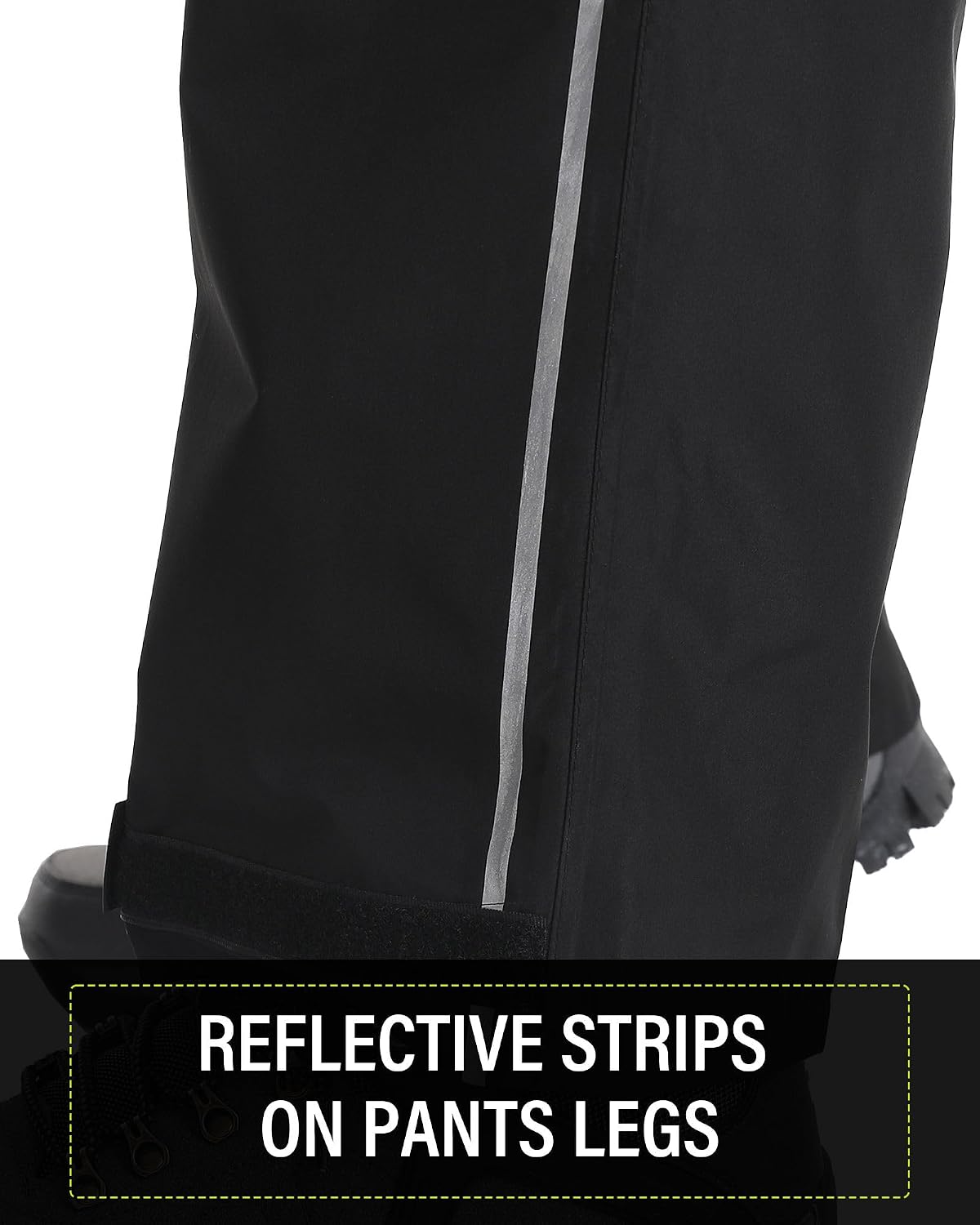Thumbnail 6 de iCreek Men's Packable Waterproof Rain Pants, 5,000 mm Rating, 230 g