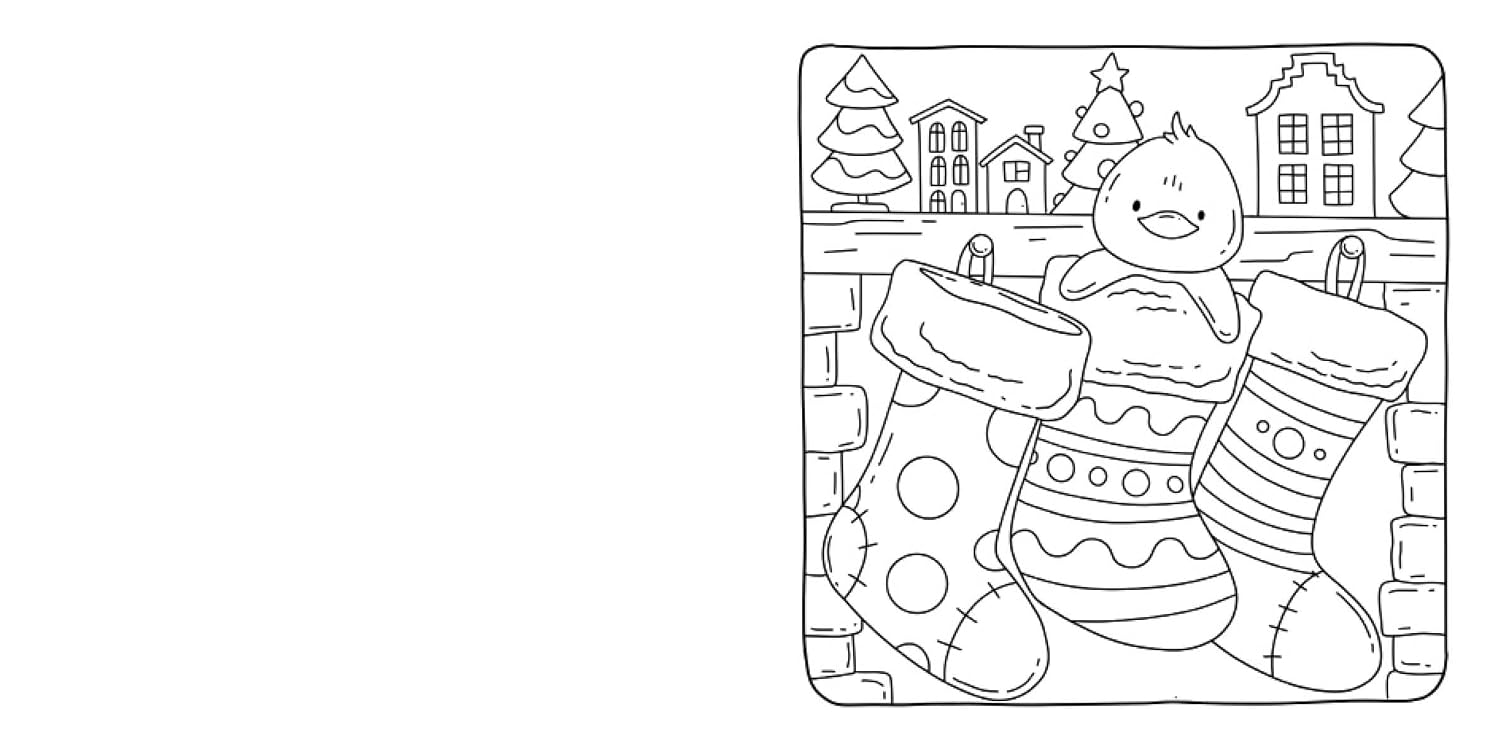 Thumbnail 6 de Cozy Coloring – Christmas Hygge, julig målarbok för avkoppling