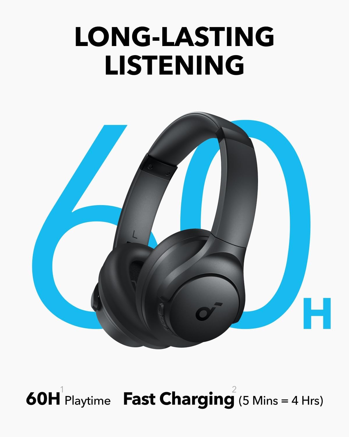 Thumbnail 3 de soundcore Q11i Over-Ear Bluetooth Headphones, 60-Hour Playtime, BassUp