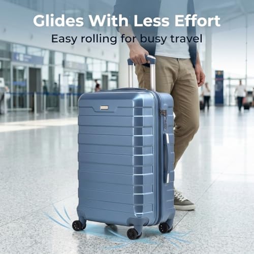 Detalle de RMW Suitcase 24 Inch Medium Hard Shell Check-in Luggage