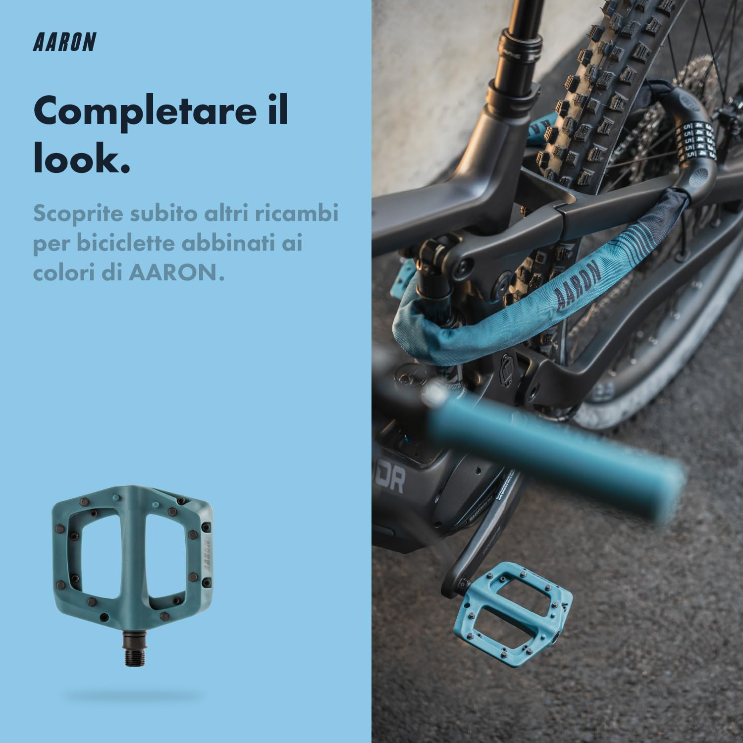 Thumbnail 6 de AARON Lock One: Catena antifurto a combinazione 5 cifre per bici e veicoli leggeri