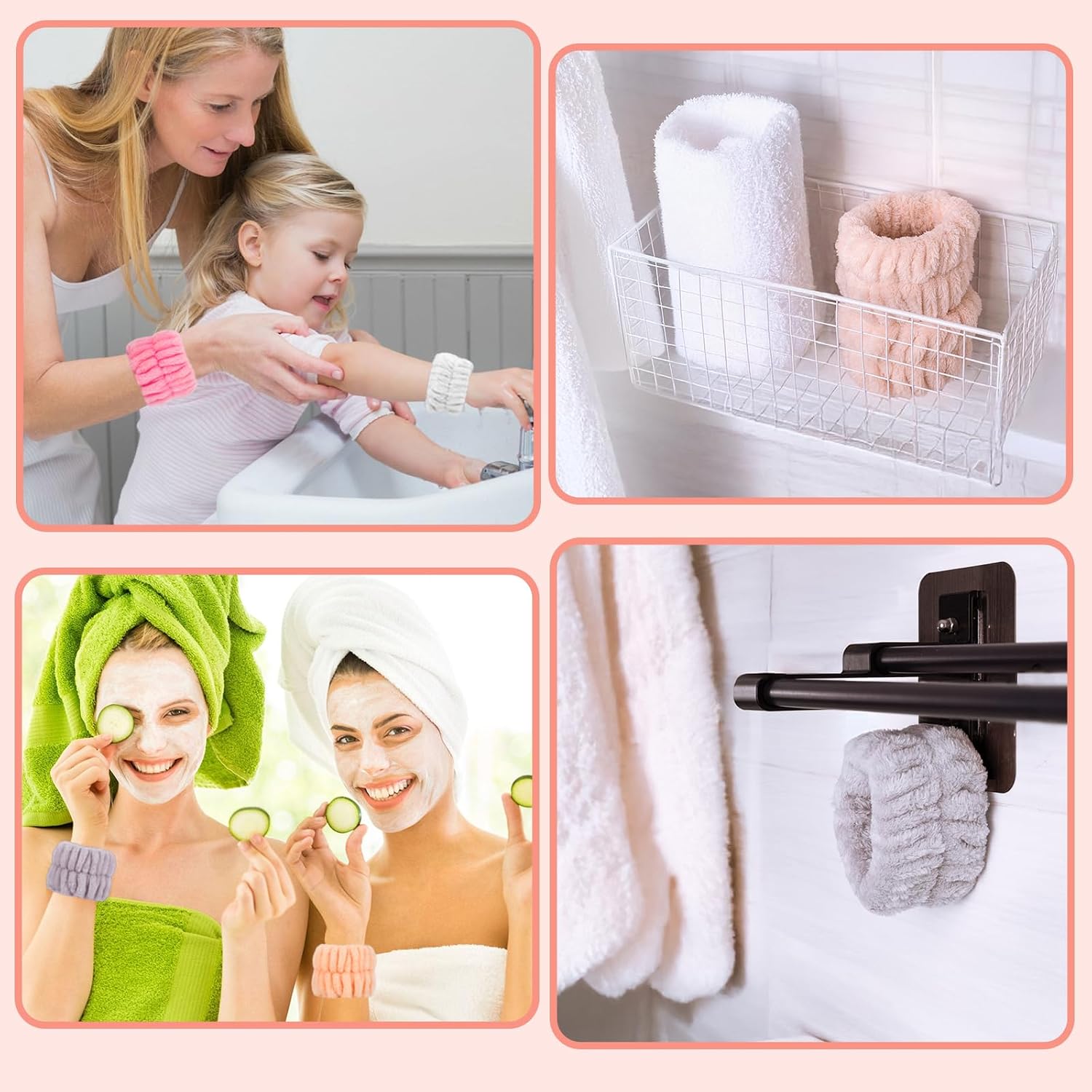 Thumbnail 5 de Crosize Wrist Bands for Face Washing (8 Pack)