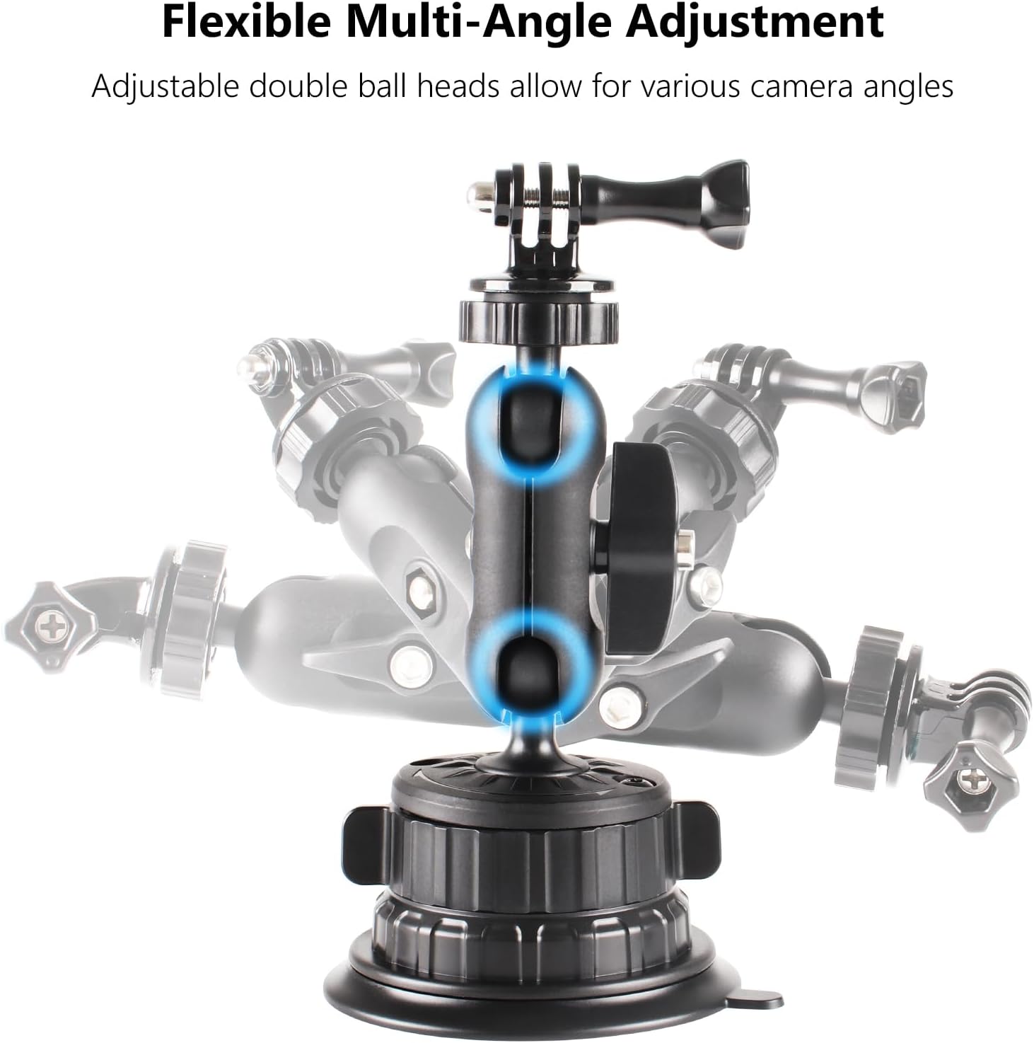 Detalle 2 de HSU Suction Cup Mount for Action Camera