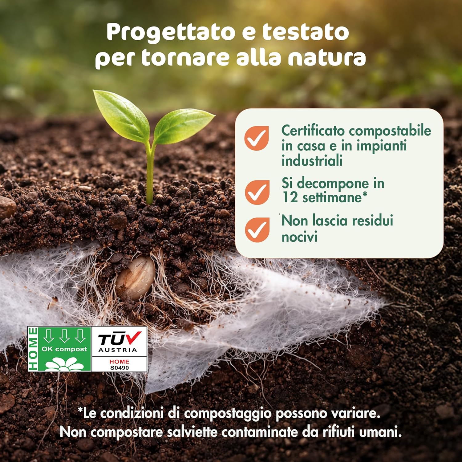 Detalle de Naty salviettine baby Naturali Senza Profumo – 672 pezzi (12 confezioni)