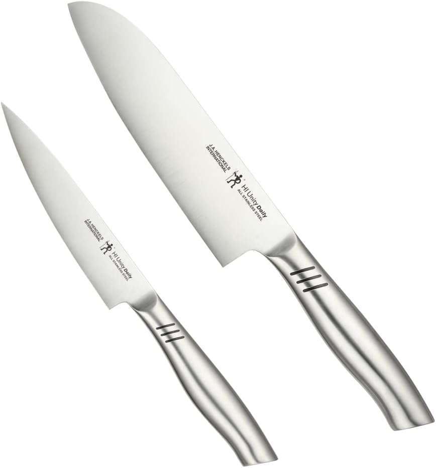 Detalle de ZWILLING ヘンケルス ユニティ デイリー 19370-002 包丁セット 三徳包丁・ペティナイフ