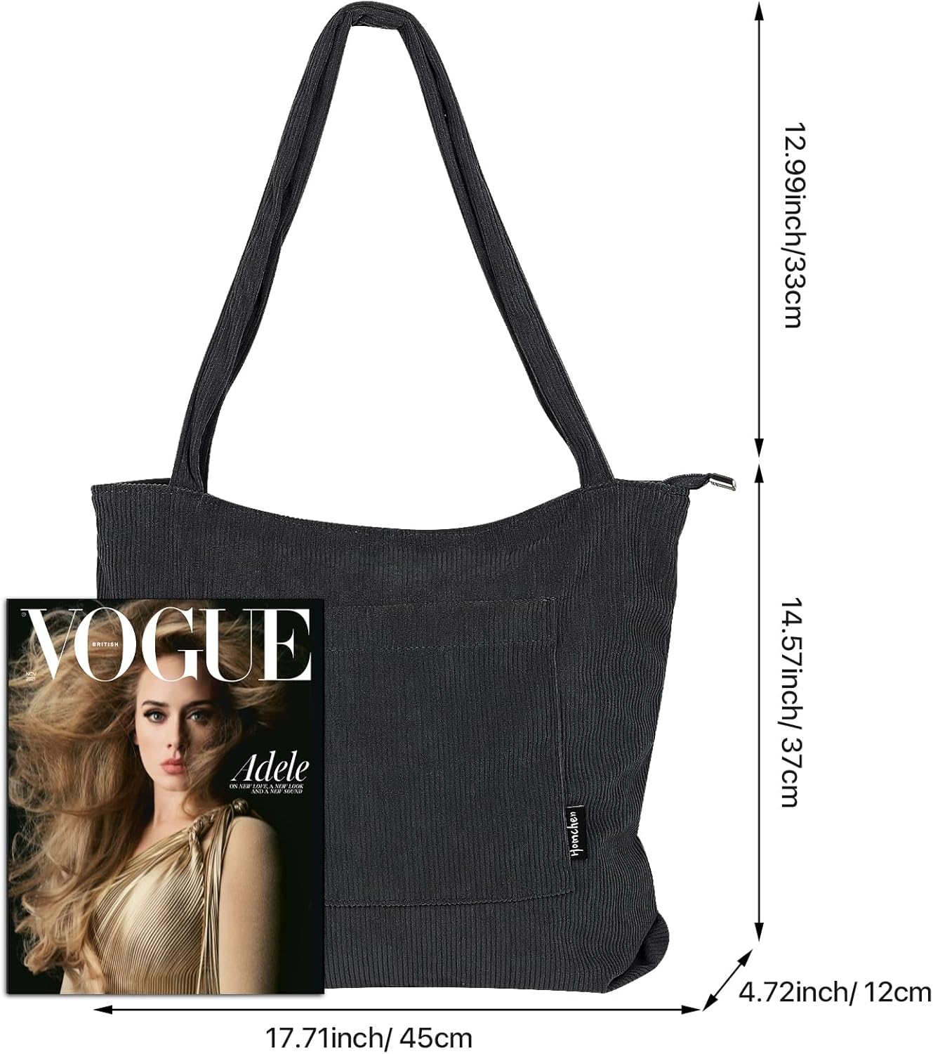 Thumbnail 3 de Homchen Corduroy Tote Bag