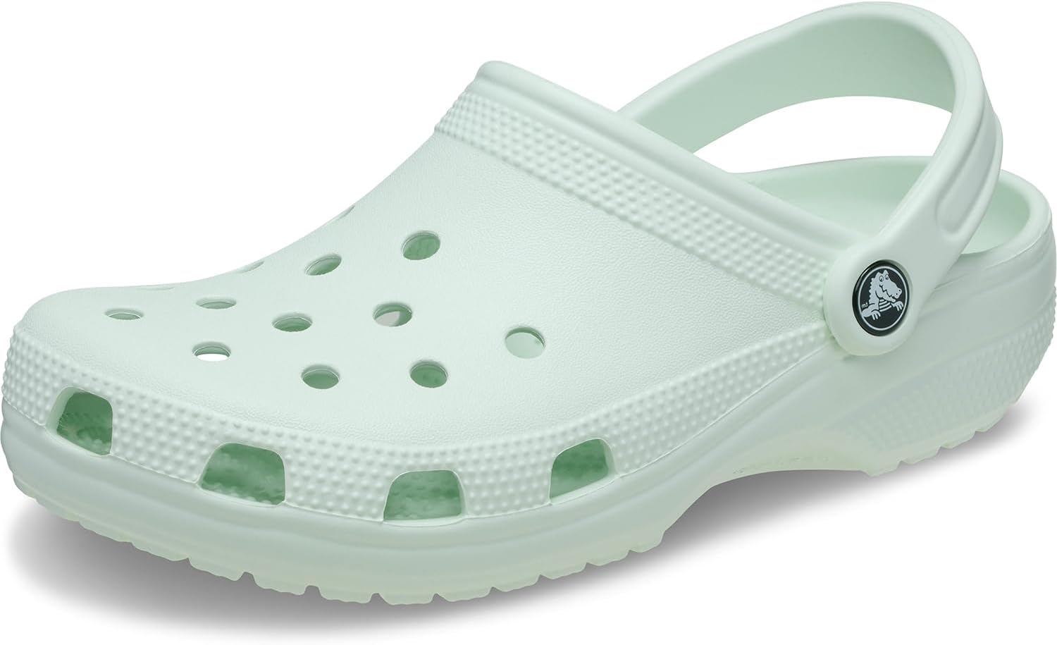 Detalle de Crocs Classic Clog 42-43 EU Mint Tint – leicht, wasserfreundlich und anpassbar