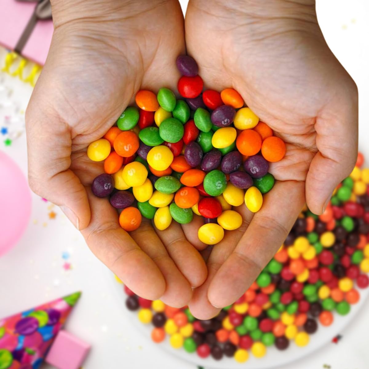Thumbnail 6 de Jumblet ChewySkittles Original Chewy Candy, 4 lb Rainbow Bulk Bag