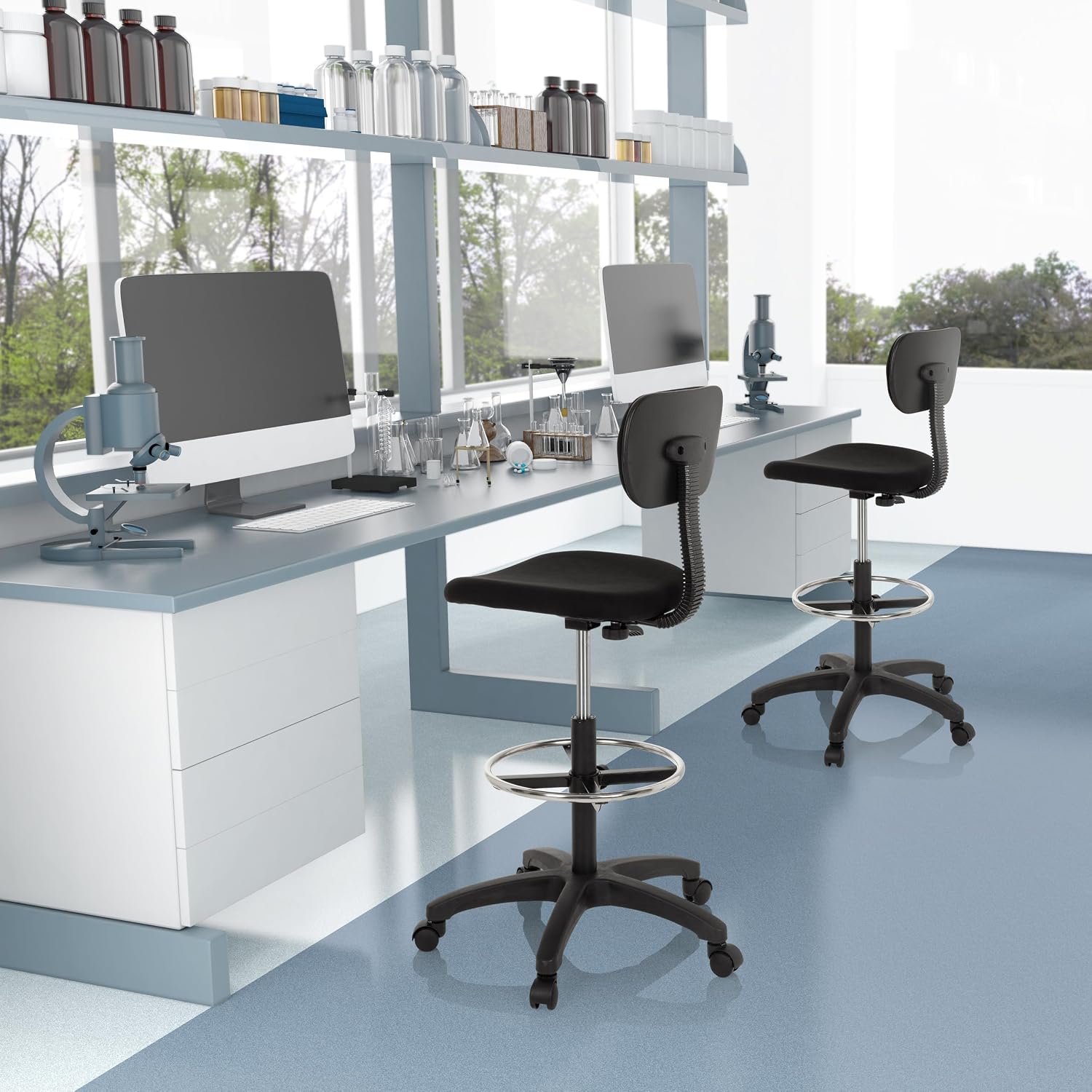 Thumbnail 1 de HJH Office 671004 operativa Ø 40 cm 💺