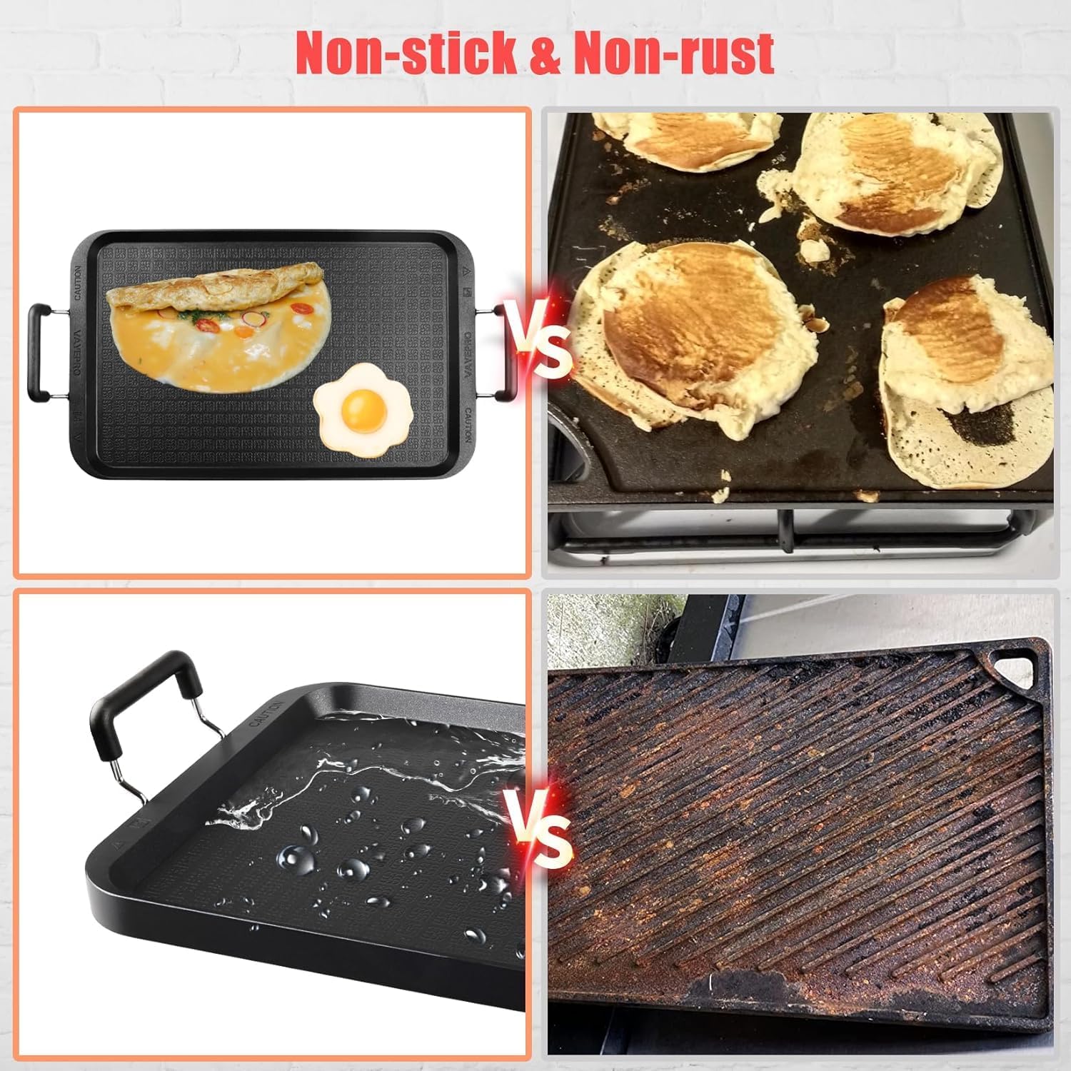 Detalle 1 de Stove Top Griddle 17-inch