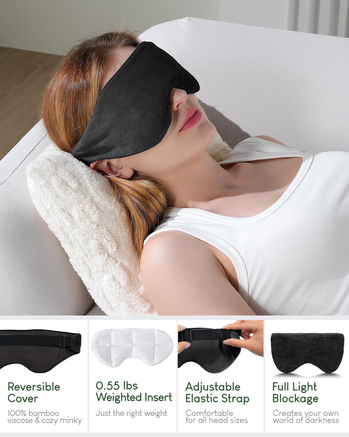Thumbnail 1 de Sivio Weighted Eye Mask 1 pack 💤