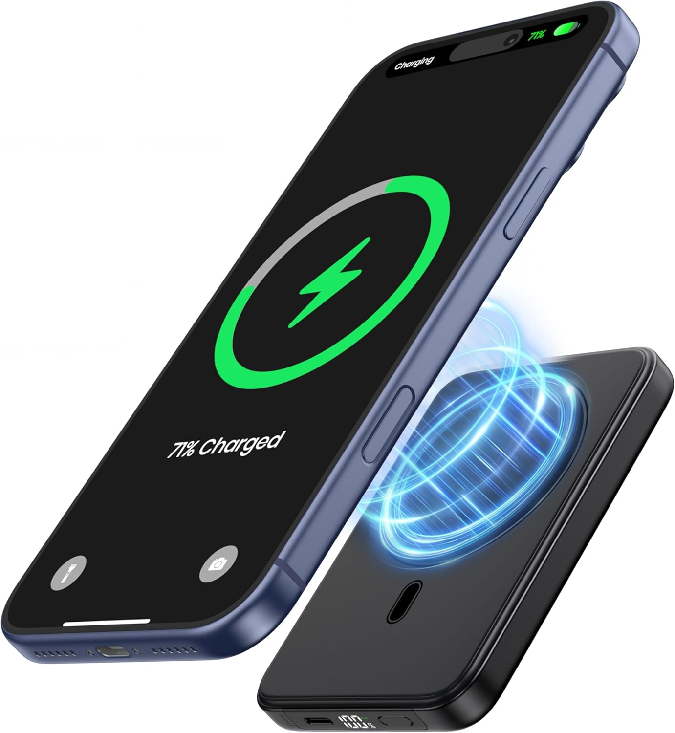 Detalle de Powerbank Mag-safe 10.000 mAh 20W
