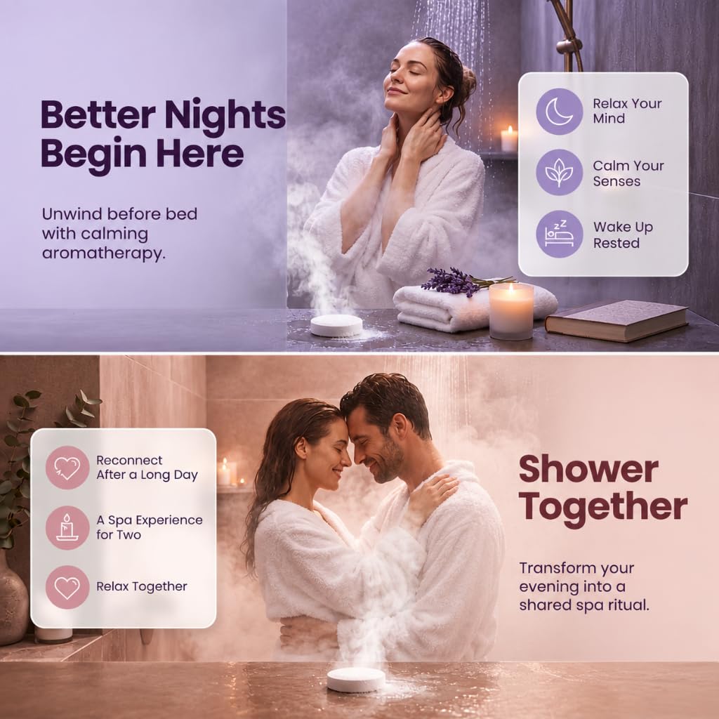 Detalle de Body Restore Bloom 6-Pack Shower Steamers