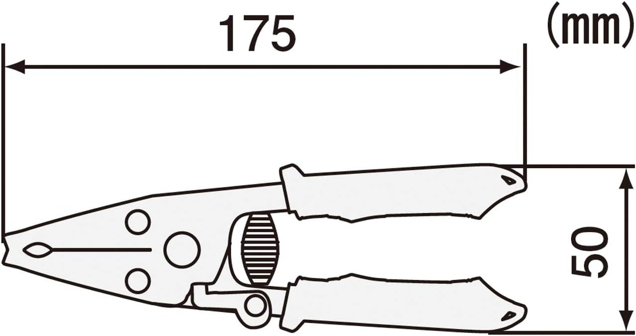 Thumbnail 4 de ENGINEER PA-07 太線用ワイヤーストリッパー 高炭素鋼製・エラストマーグリップ
