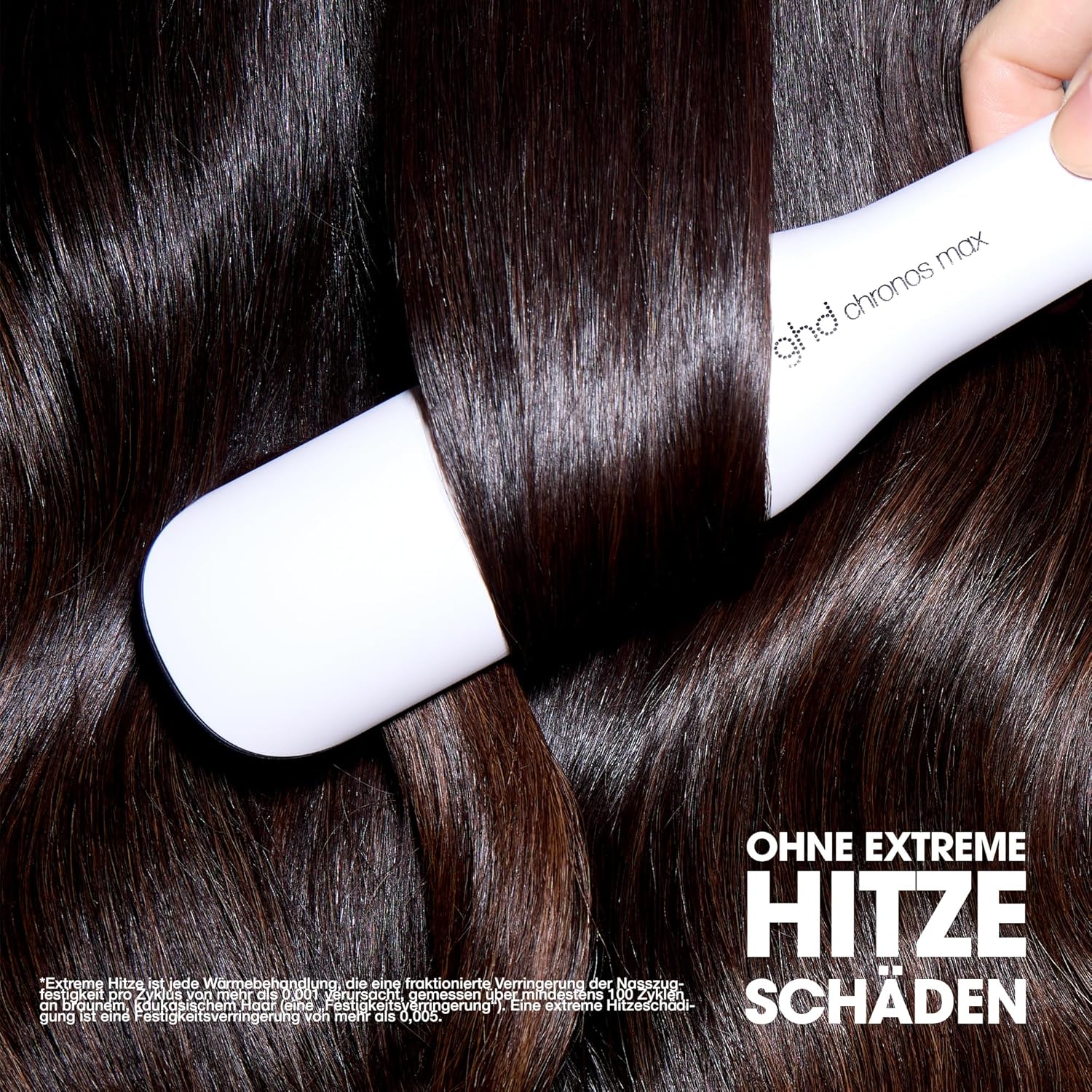 Detalle de ghd chronos max Breites Glätteisen – leistungsstarker Styler für dickes, langes und lockiges Haar