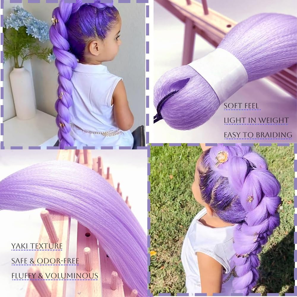 Detalle 2 de jooceebaby Extension treccine viola 26 pollici