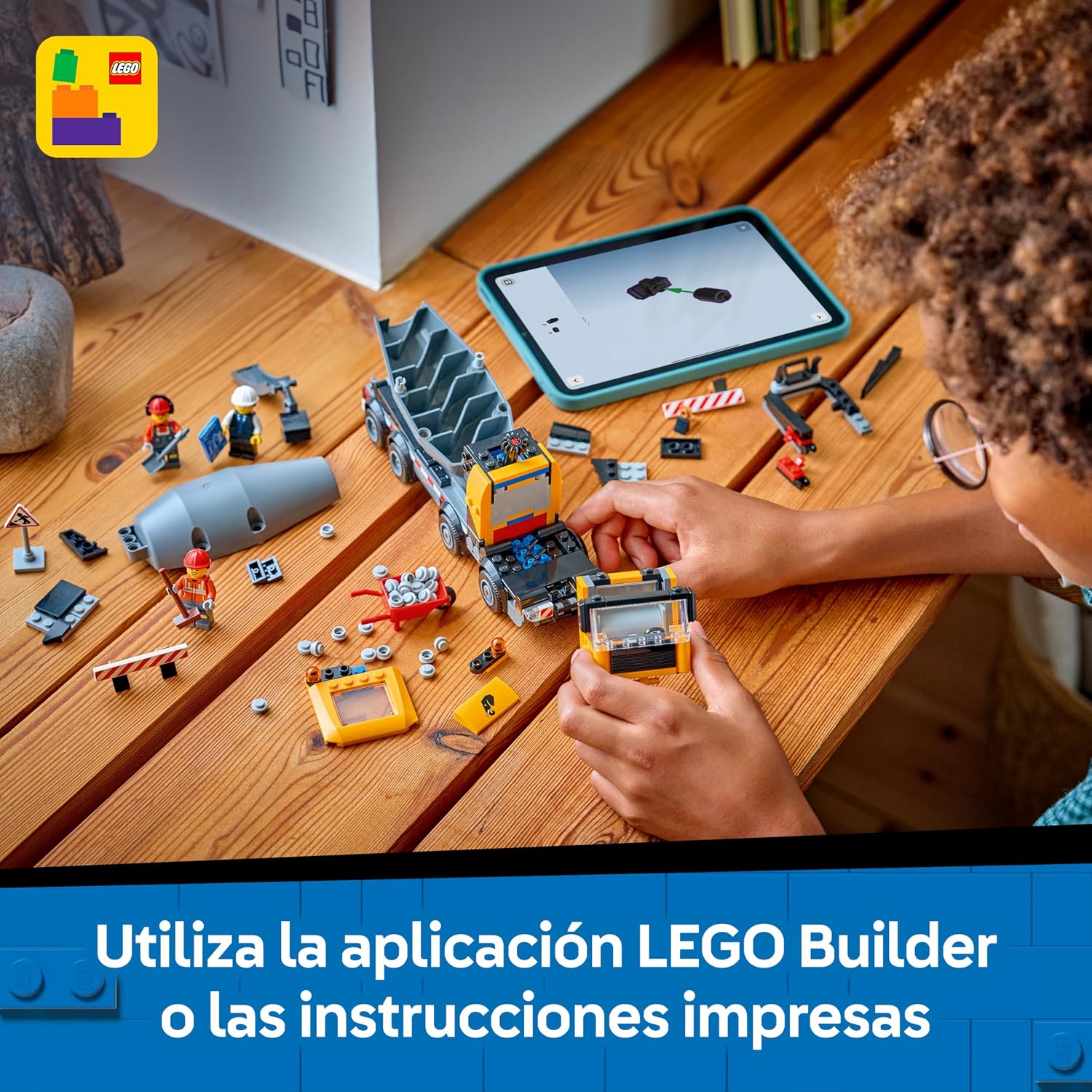 Thumbnail 5 de LEGO City Hormigonera 60478 para 7+ años