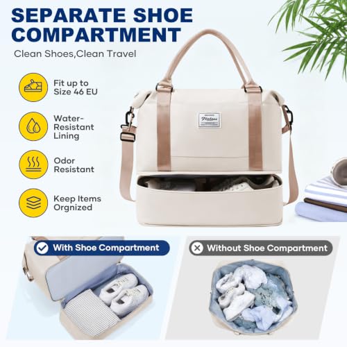 Detalle de SEAFEW Sac de Voyage 40x30x20 pour Ryanair Bagage Cabine - polyvalent et pratique