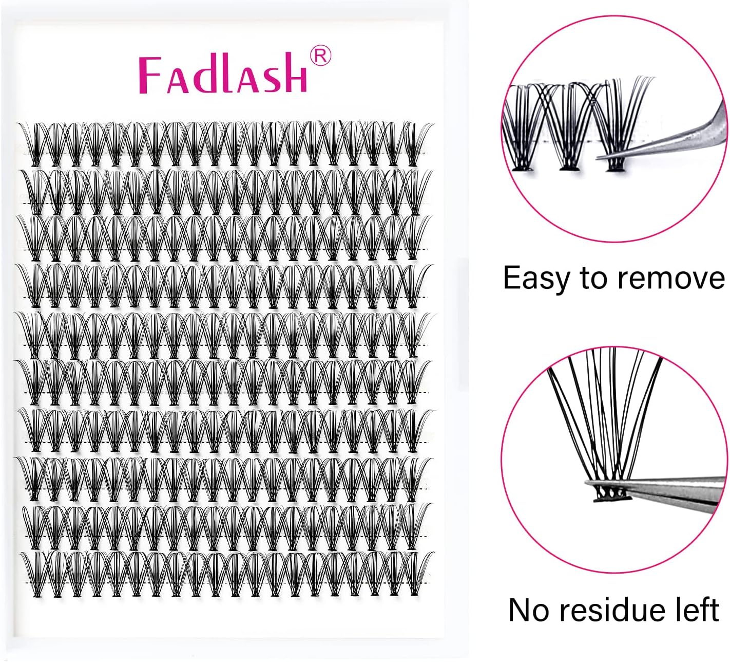 Thumbnail 6 de FADLASH 20D D-Curl Individual Lash Clusters, 13 mm