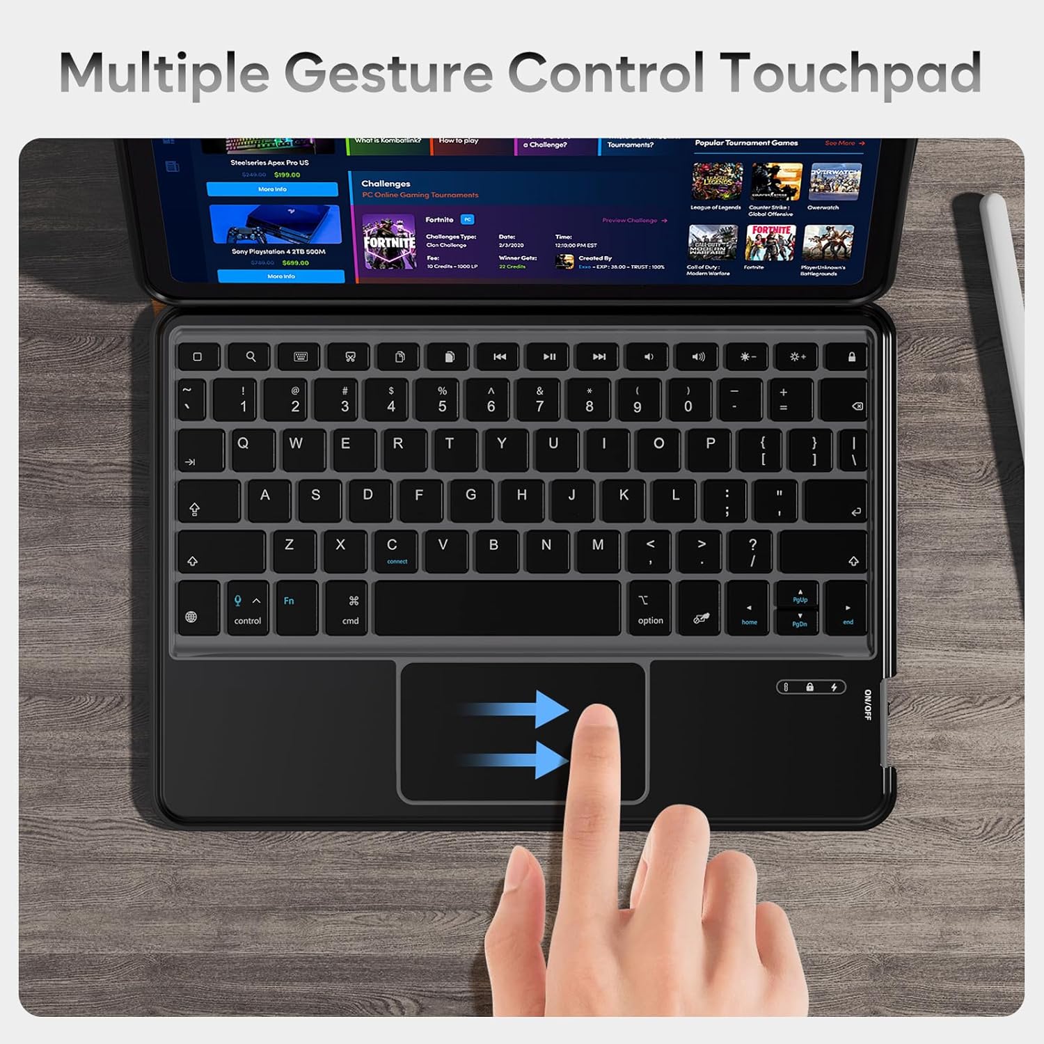 Thumbnail 5 de ProCase iPad Air 11in Case with Keyboard