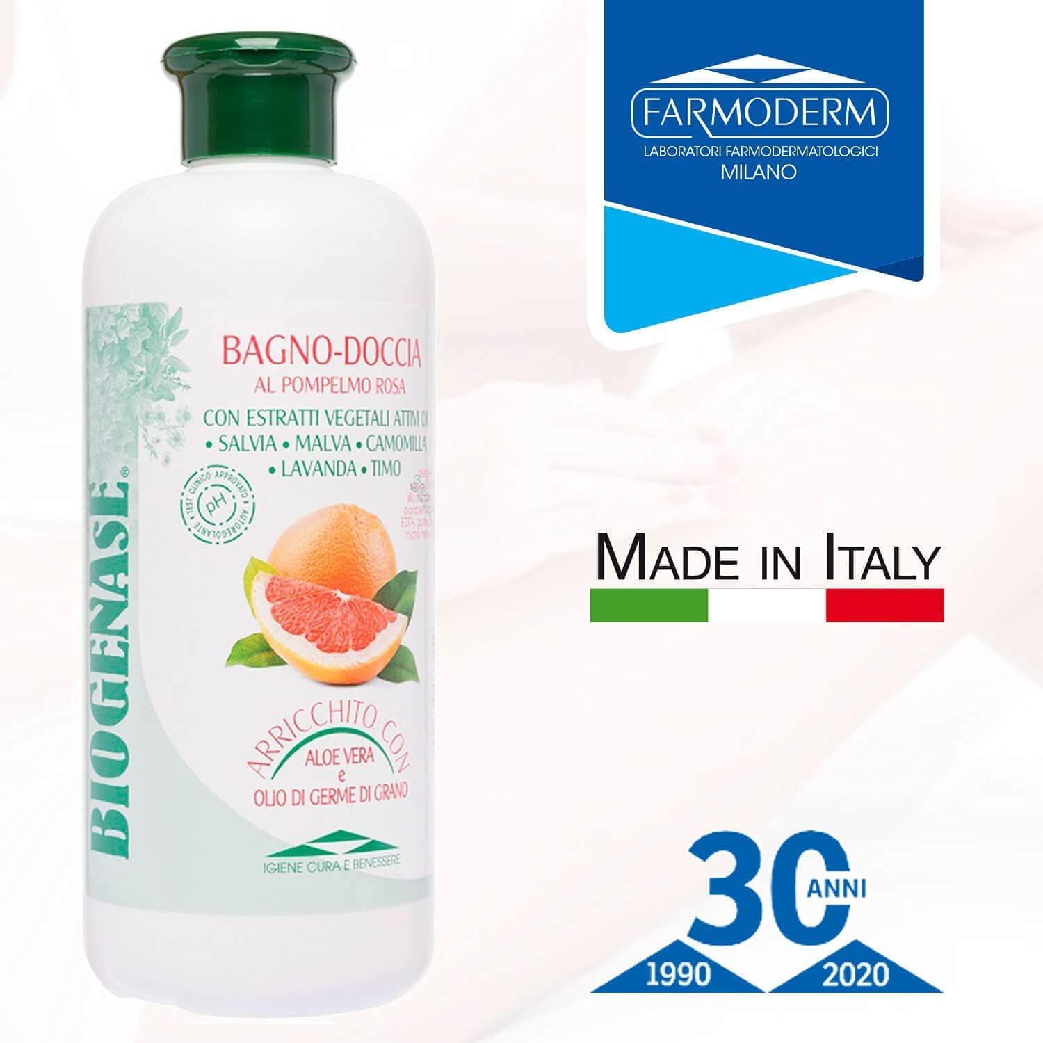 Thumbnail 2 de Biogenase Bagnodoccia Pompelmo Rosa 500 ml