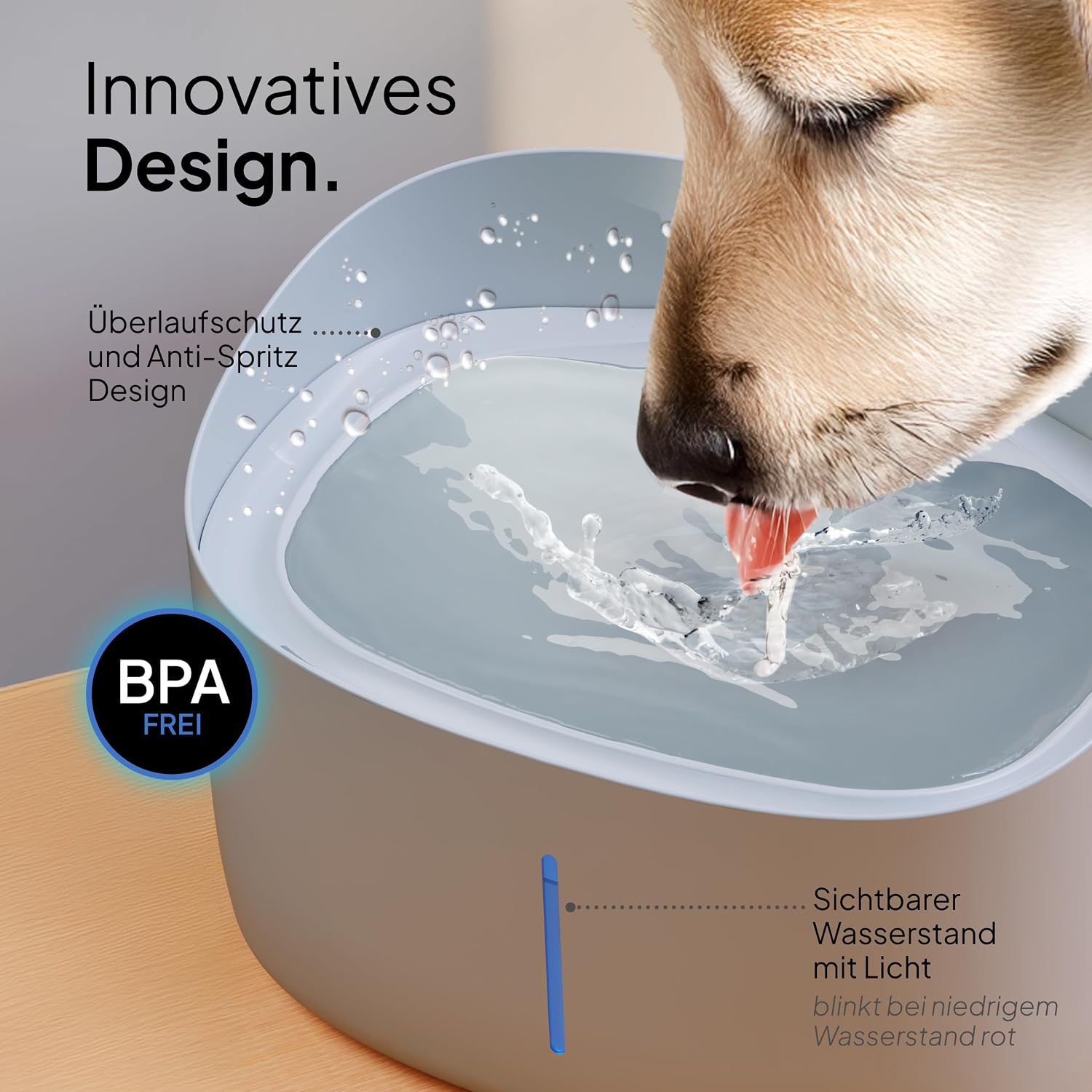 Detalle 2 de Pretty Paw Trinkbrunnen 7 L für Hunde