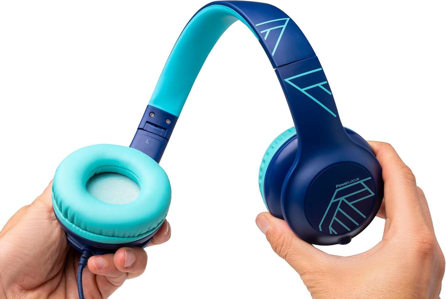 Thumbnail 8 de PowerLocus Auriculares Infantiles Azul 🎧 con Límite de Volumen Seguro