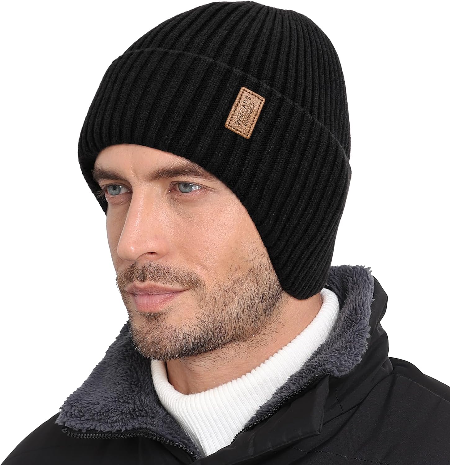 Detalle de Wmcaps Winter Beanie with Fleece Lining