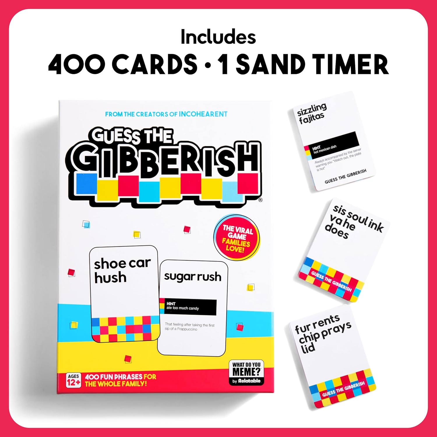 Thumbnail 4 de Relatable Guess The Gibberish Card Game 400 🎲