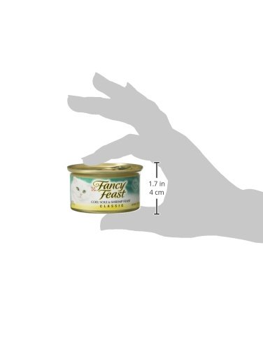 Detalle 2 de Purina Fancy Feast Seafood Classic Pate Variety Pack, 30 Pack (3 oz Cans)