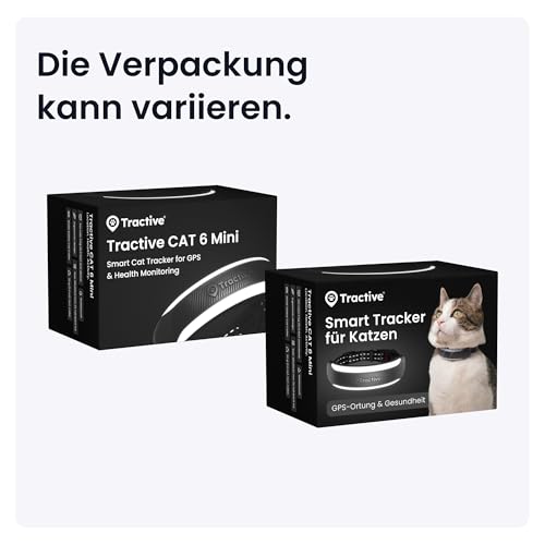 Thumbnail 6 de Tractive Smarter Katzen GPS Tracker Mini Modell 2026 – Live-Ortung, Gesundheitsdaten und integriertes Halsband