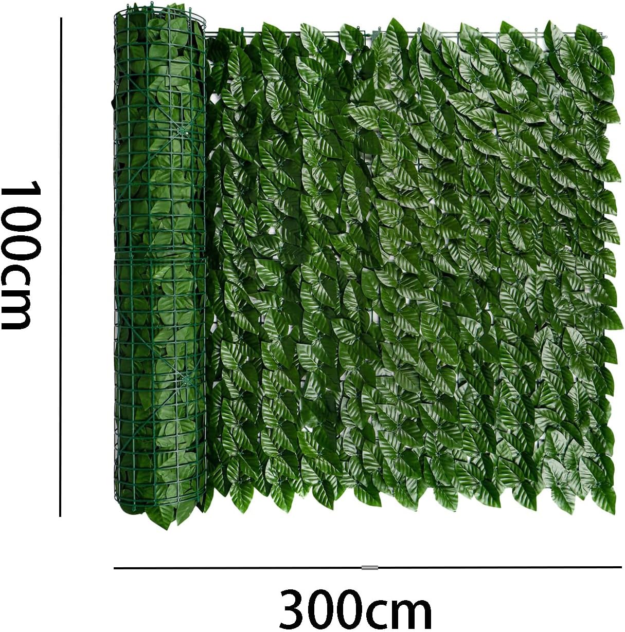 Thumbnail 1 de LEIVESTE Siepe Finta per Recinzione 1x3 m – Copri Balcone e Giardino, 40 fascette incluse