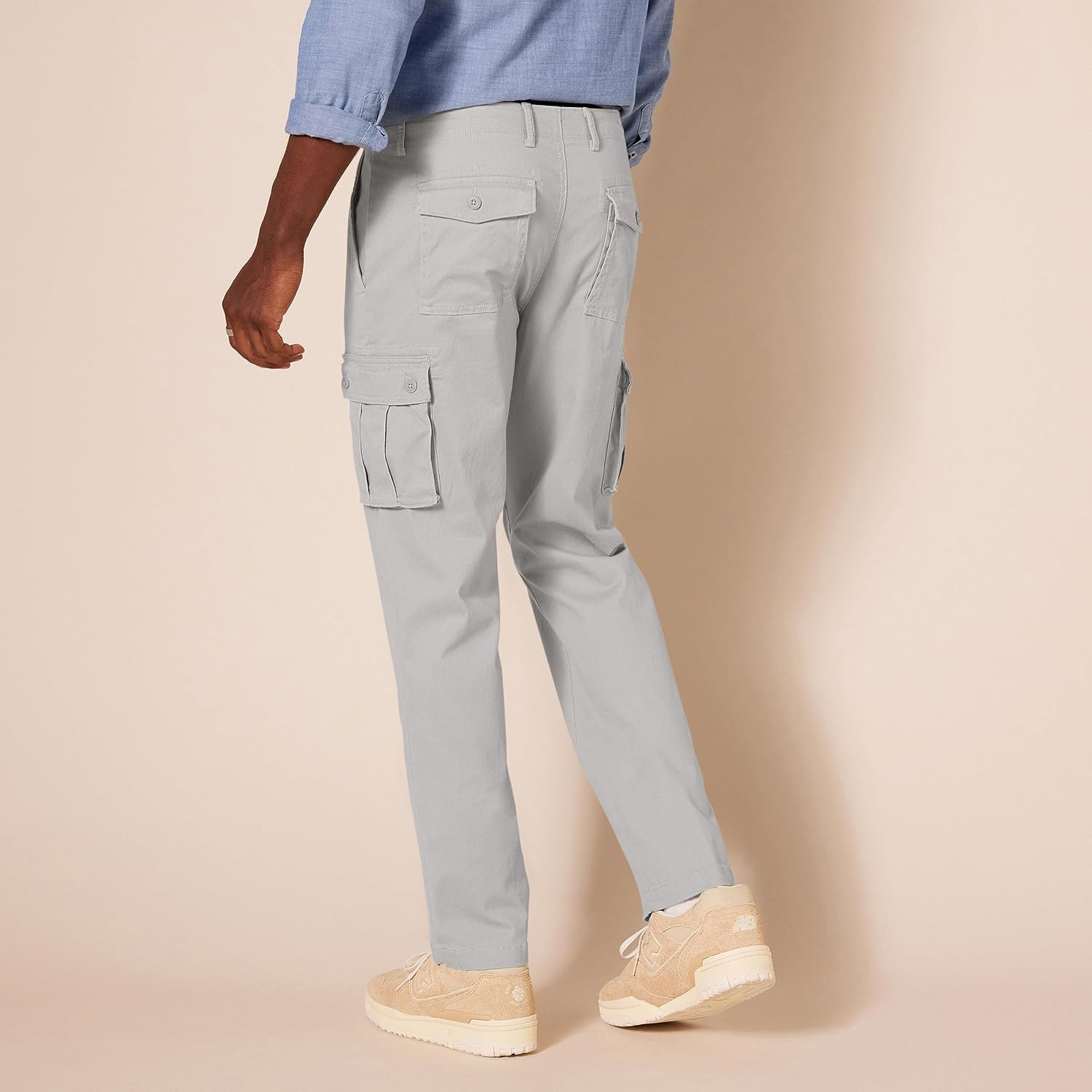 Thumbnail 1 de Amazon Essentials Men’s Straight Fit Stretch Cargo Work Trousers (Big & Tall)