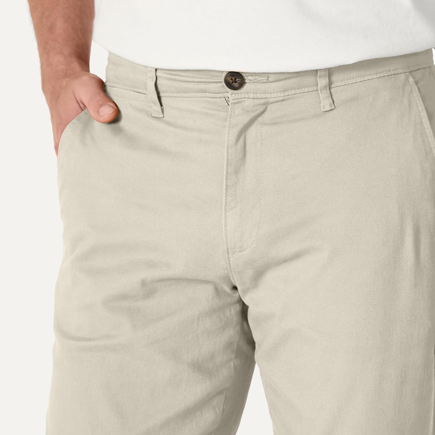 Thumbnail 3 de Amazon Essentials Herren Legere Stretch-Chinohose in sportlicher Passform (in Übergröße erhältlich)