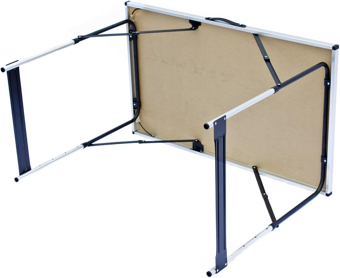 Thumbnail 3 de GOODS+GADGETS Klappbarer Multifunktionstisch – 3er Set Grau, höhenverstellbar 55/62/69 cm
