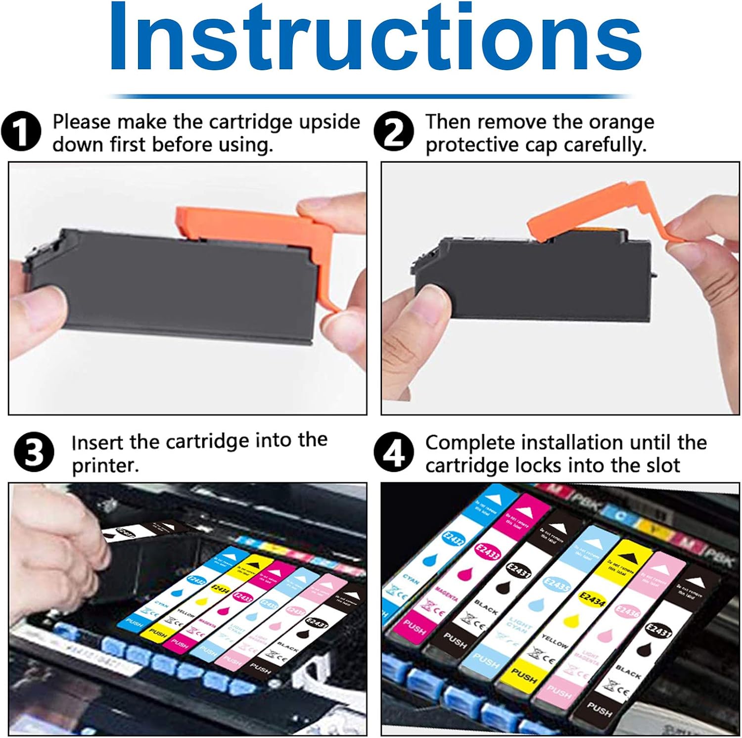 Thumbnail 4 de Multipack 14 cartucce 24XL compatibili per Epson Expression