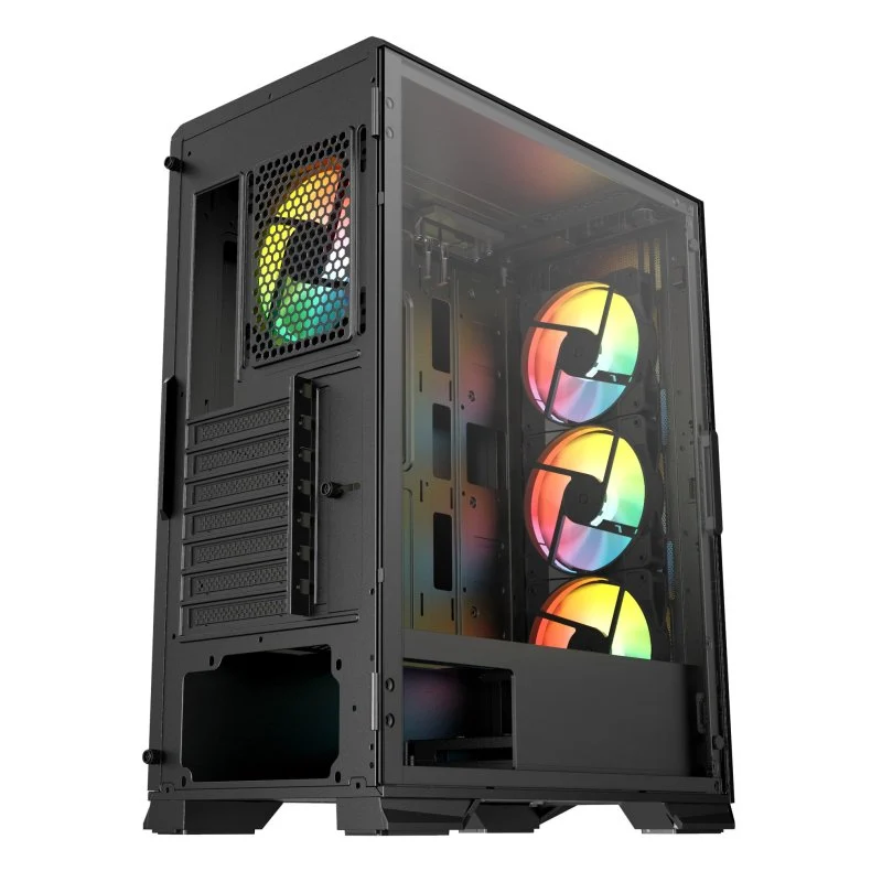 Thumbnail 2 de Tempest Mirage RGB Mesh Torre ATX Negra 🖥