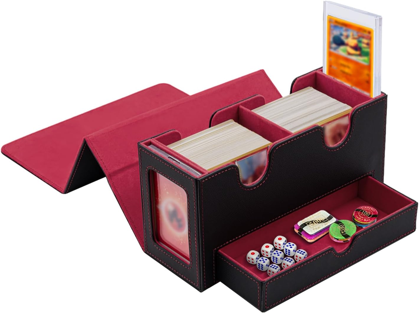 Tolesum Doppio Deck Box 310+ per carte