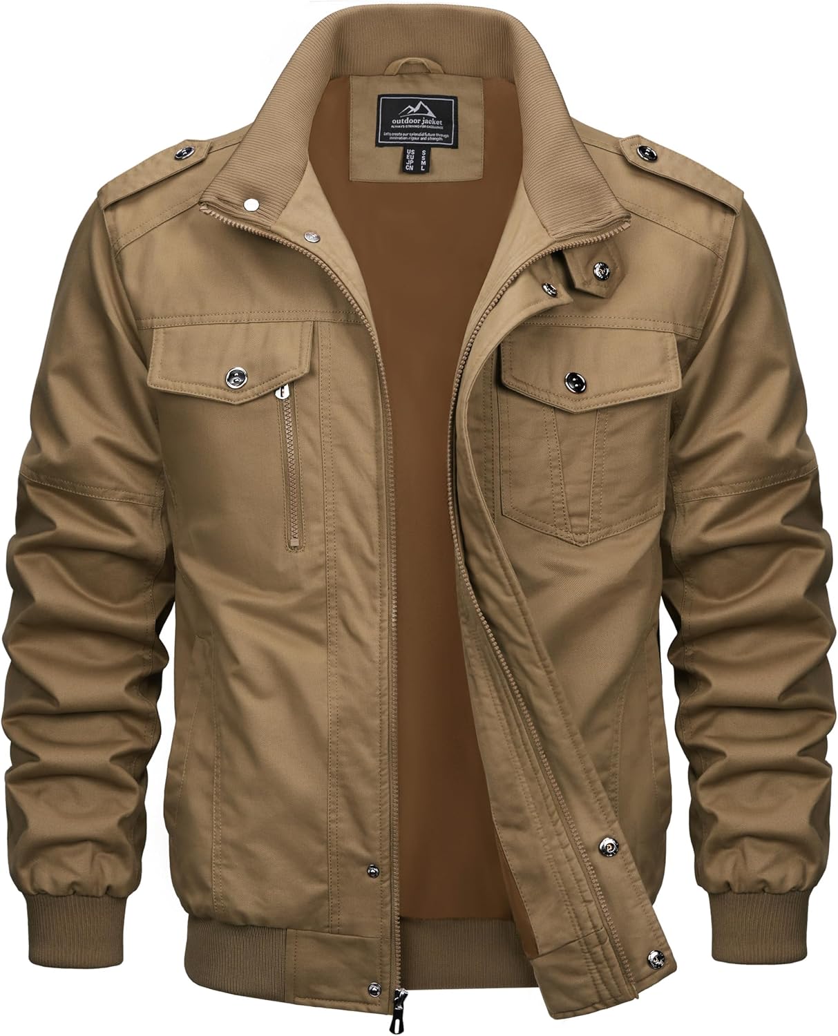 Thumbnail 6 de MAGCOMSEN Übergangsjacke Herren Winddichte Cargo Outdoorjacke