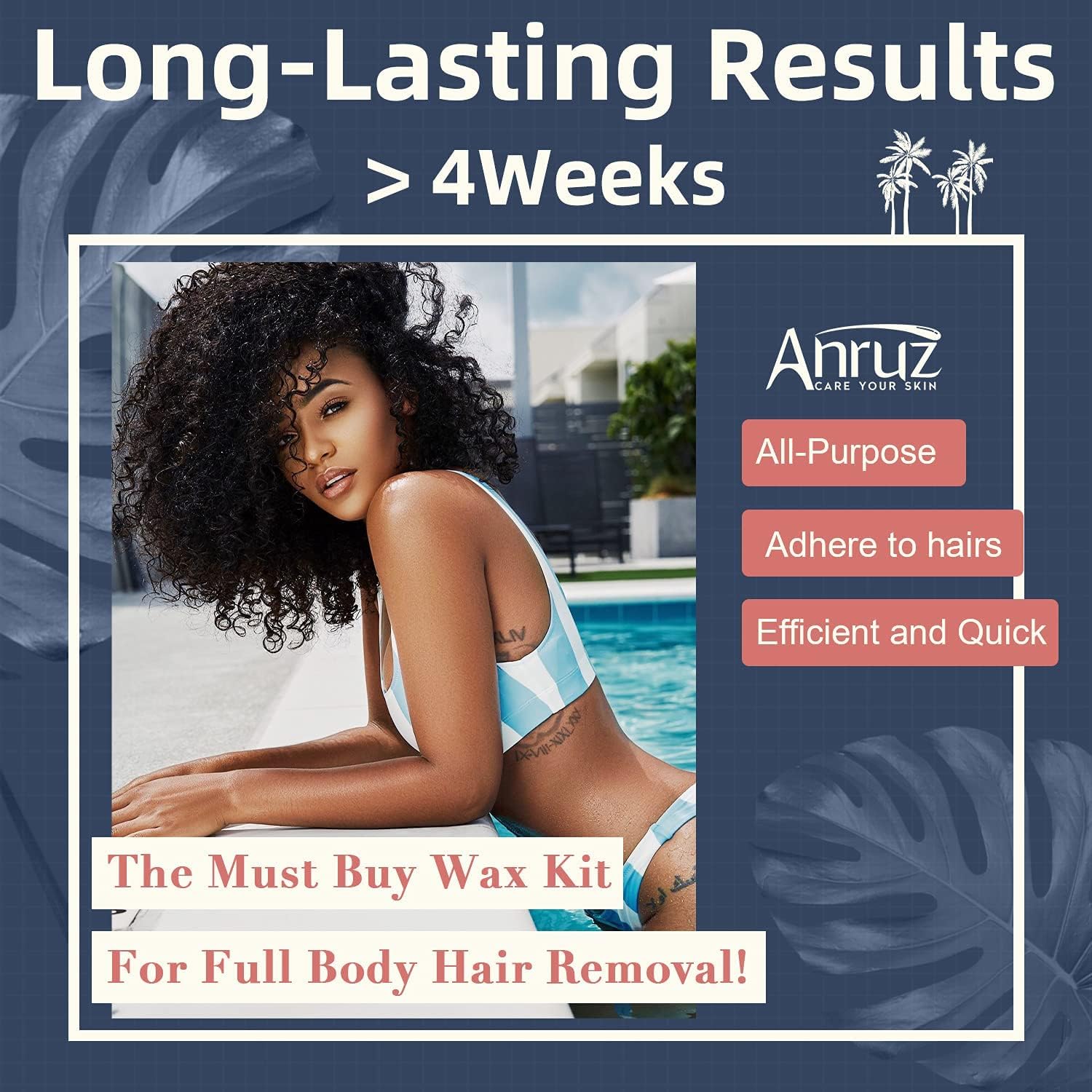 Thumbnail 5 de ANRUZ AN-1 digitale waxverwarmer met 500 g wax en temperatuurregeling