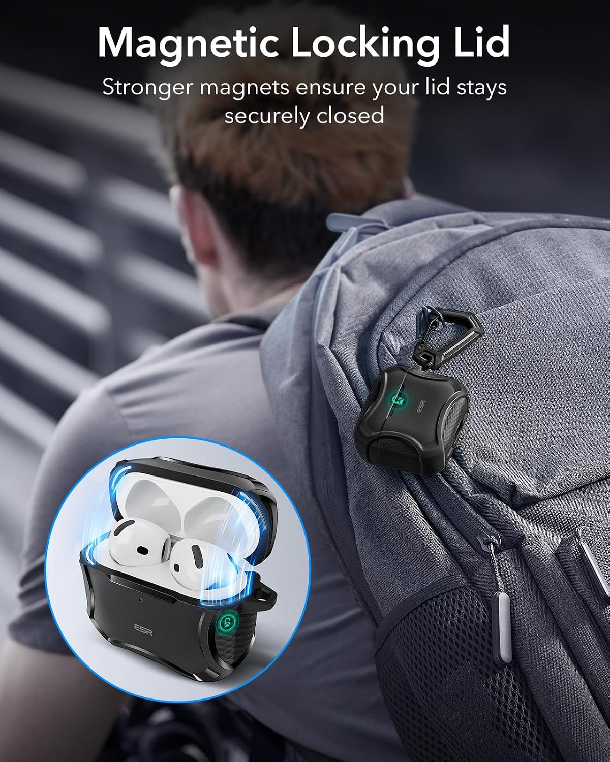 Thumbnail 3 de ESR Cyber Series AirPods 4 Case